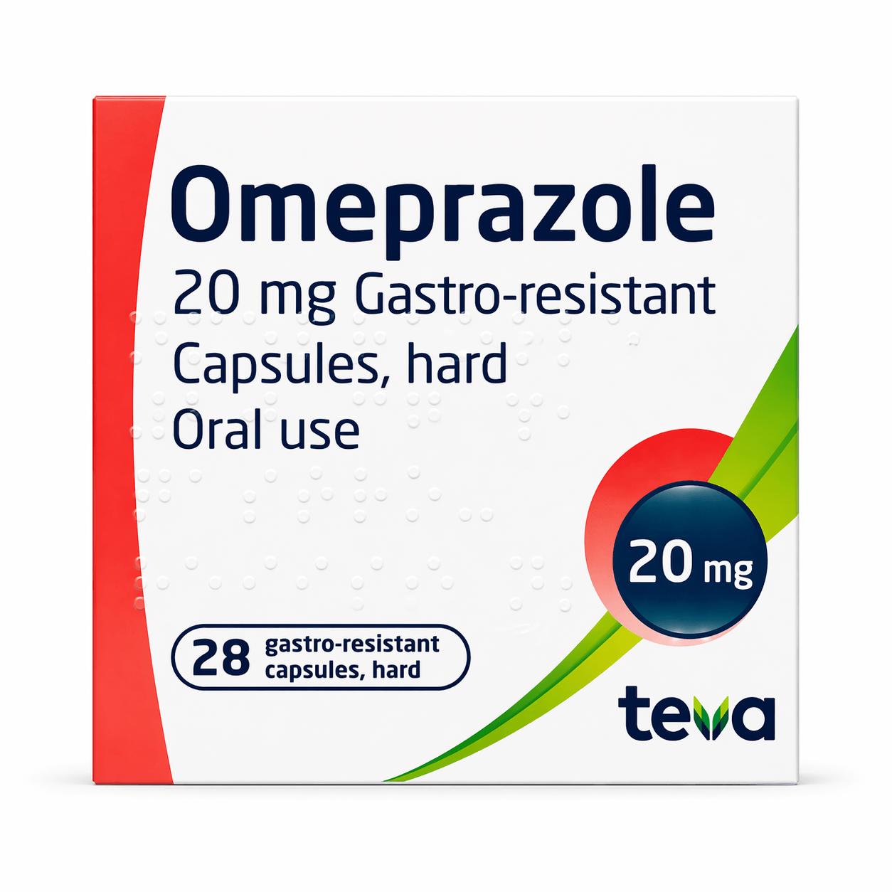 Omeprazole 20mg 20mg product image