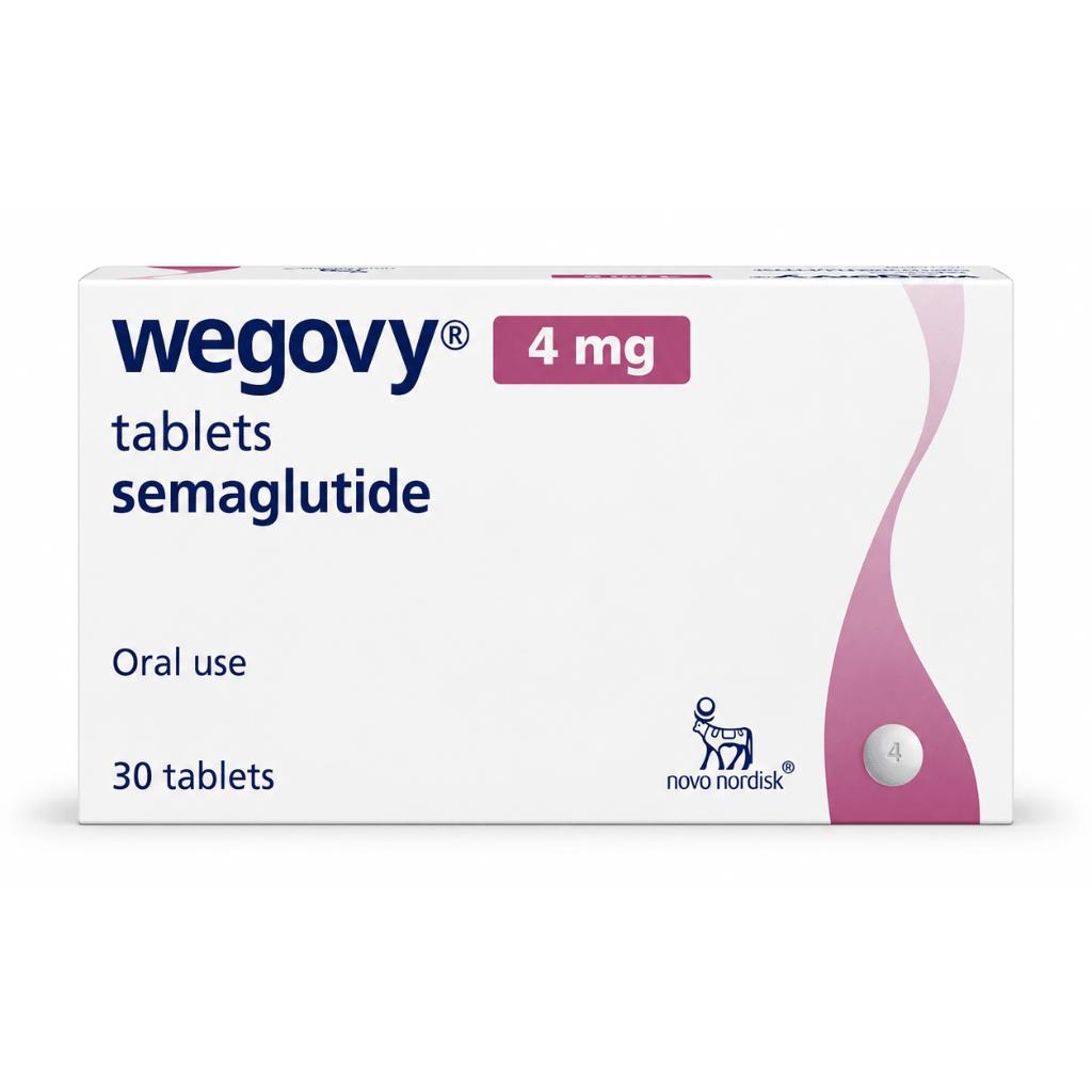 Wegovy Pill 4mg 30 Tablets product image