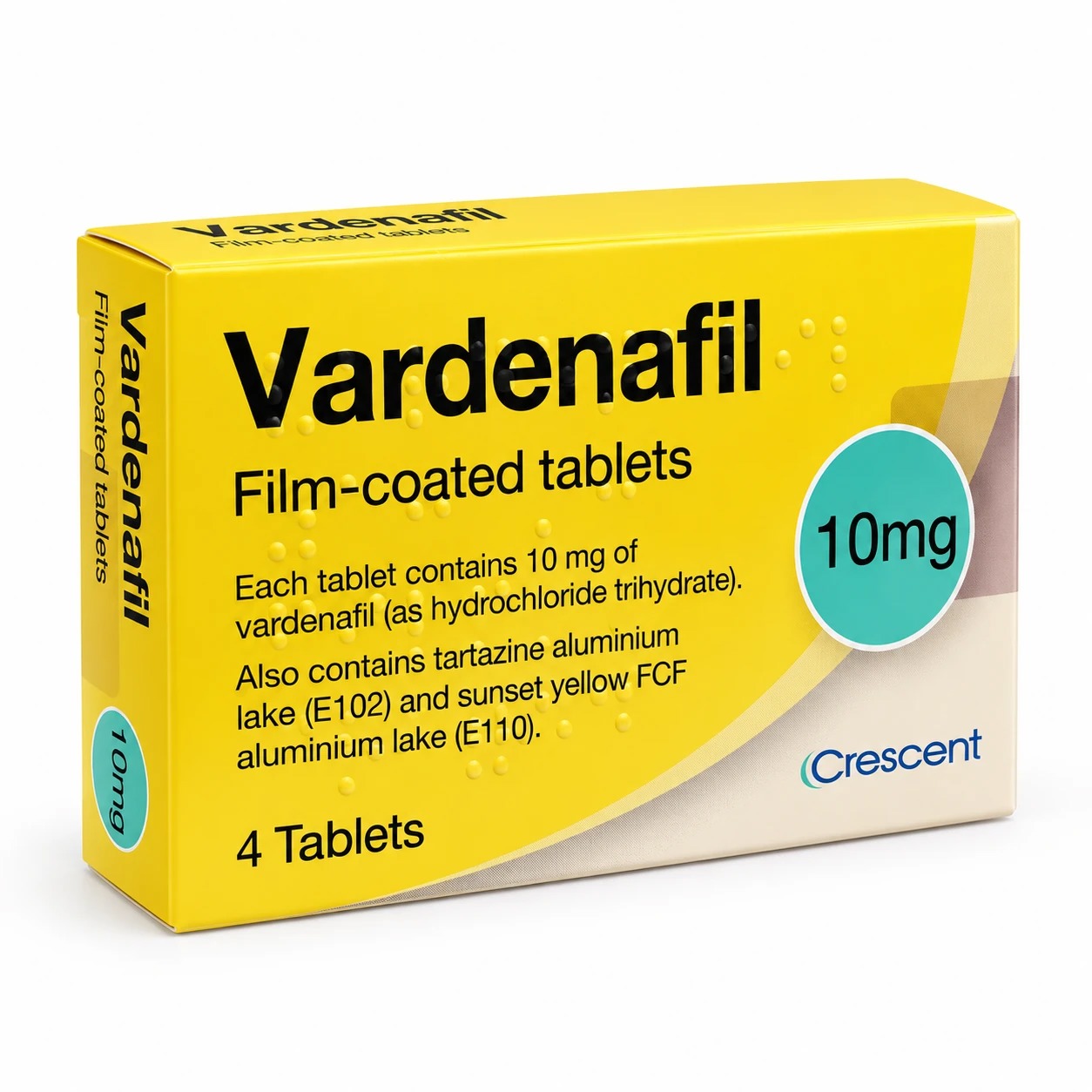 Vardenafil (Generic Levitra) 10mg 28 tablets product image