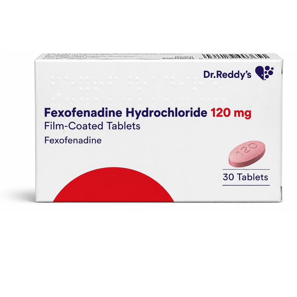 Fexofenadine Antihistamine Tablets 120mg product image