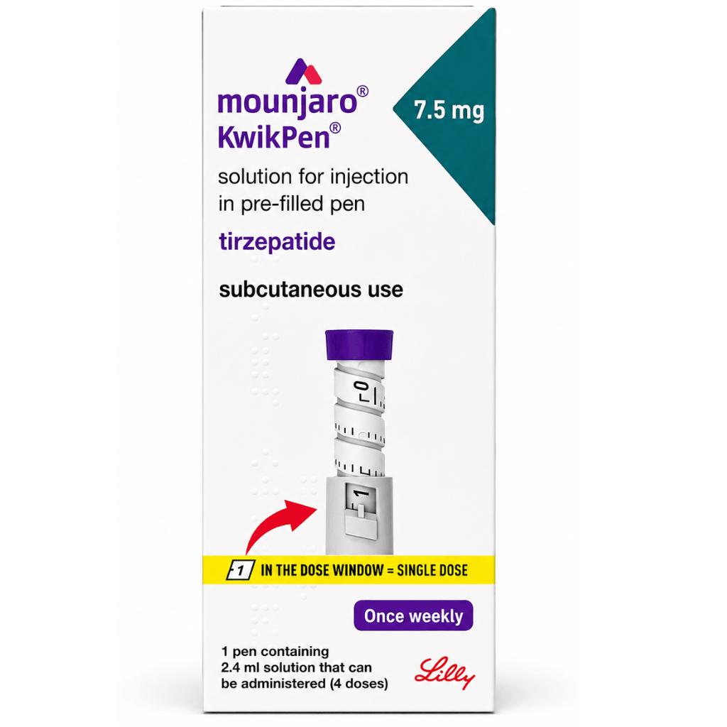 Mounjaro (tirzepatide) Injection 7.5mg product image