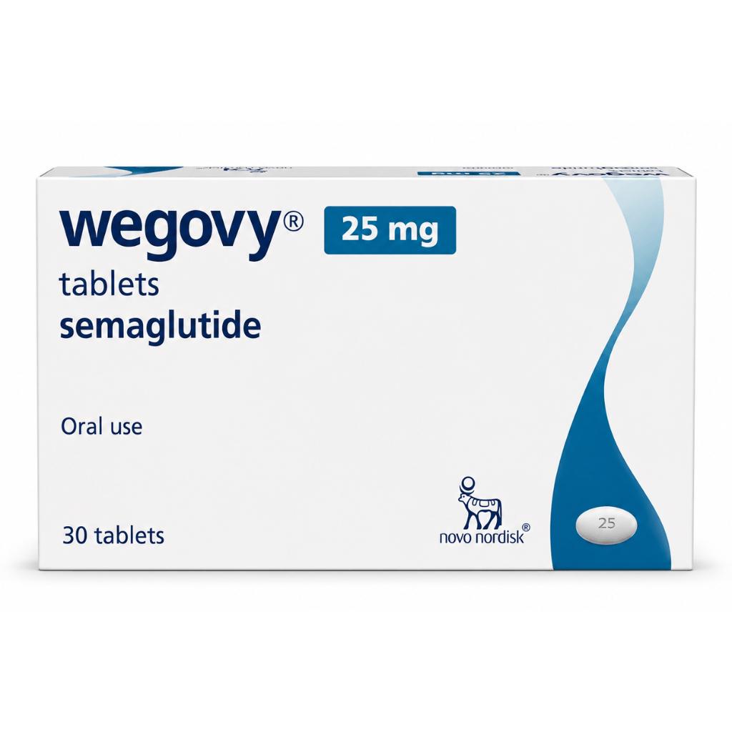 Wegovy Pill 25mg 30 Tablets product image